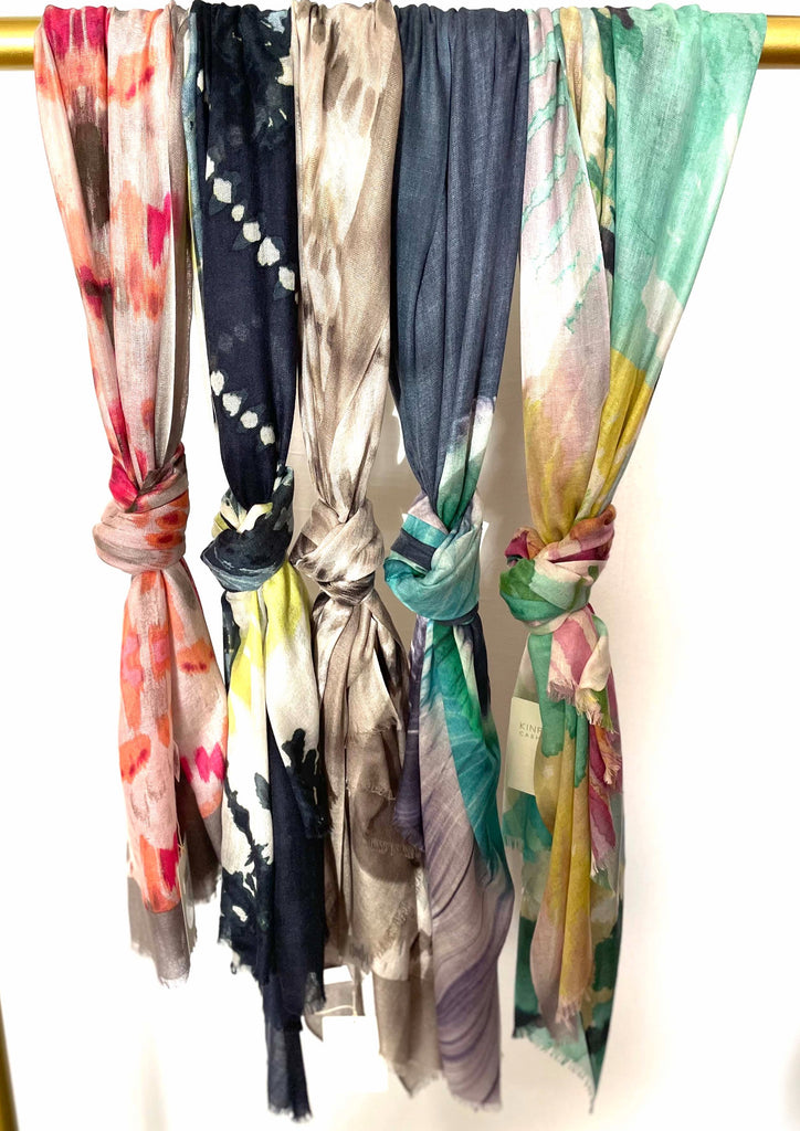 C+B Collections Cashmere & Silk Scarf